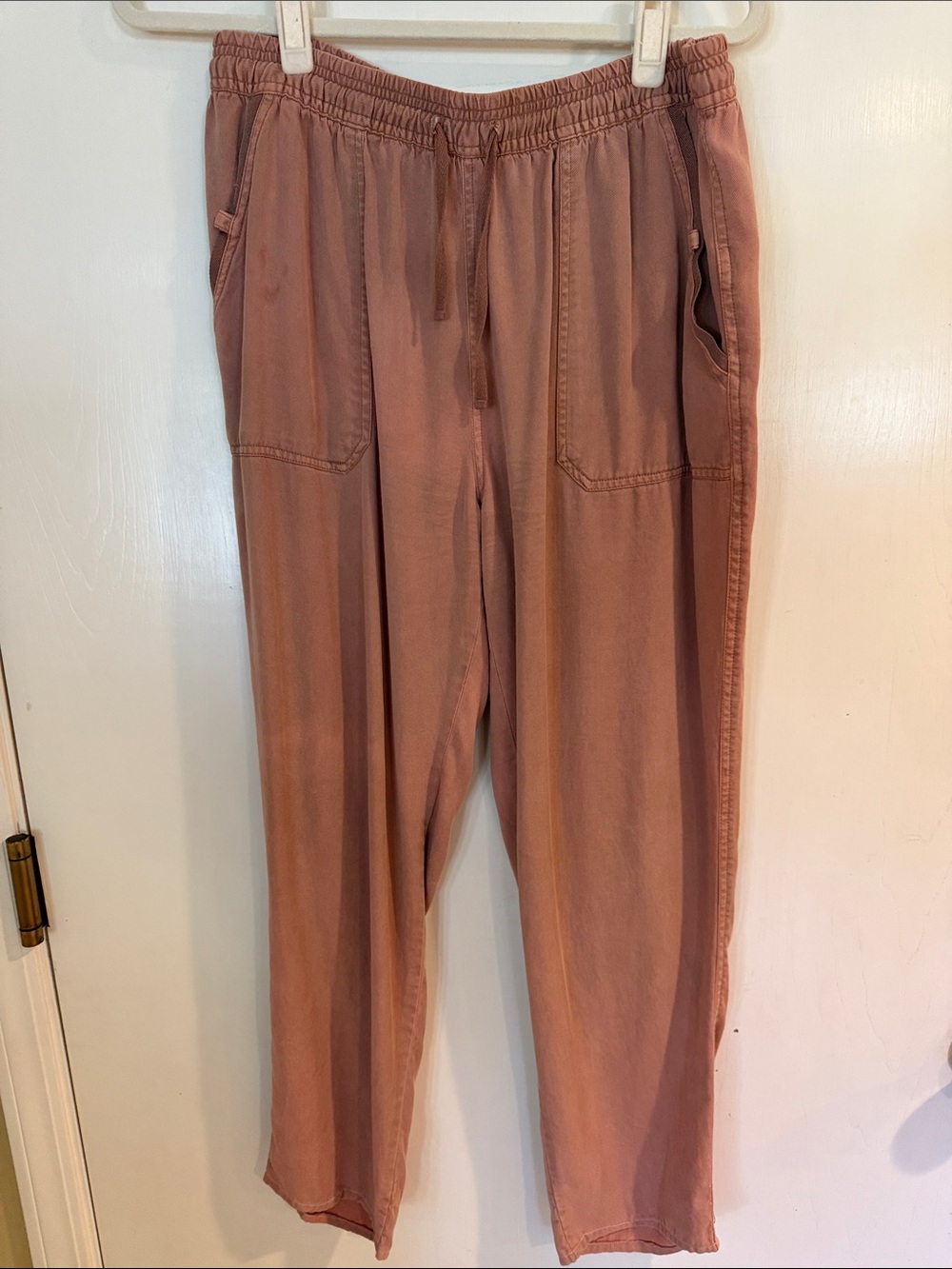 Women’s  Casual Drawstring Pants - Rose  sz L thread & supply